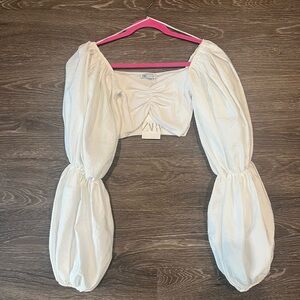 Zara Puff Sleeve Top